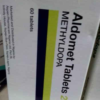 ALDOMET 250MG 1/6 (METHYLDOPA)